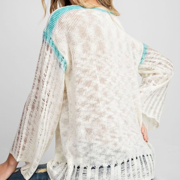 Lightweight Loose Knit Sweater - Picture 4 of 6